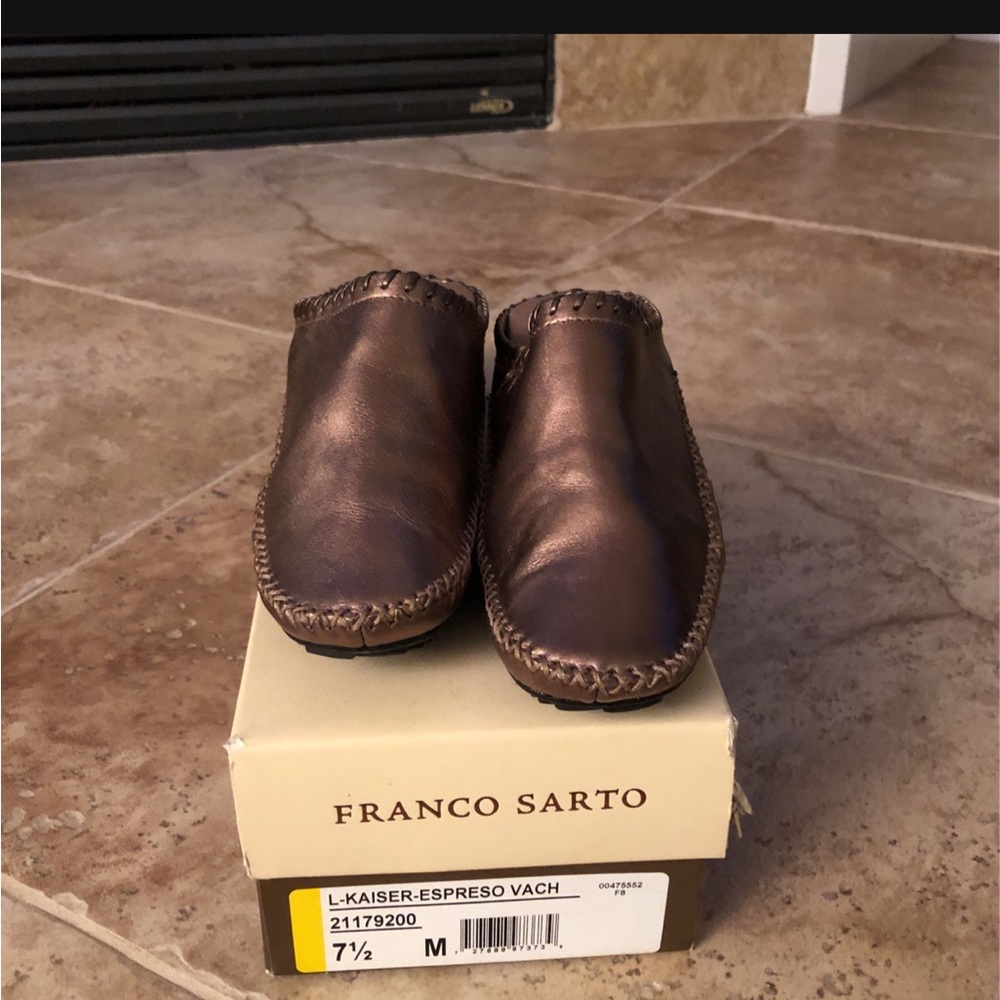 Franco Sarto Flat Mule Slip On US 7.5 - Picture 4 of 6